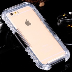 Renang Tahan Air Tertutup Tahan Lama Case untuk Apple IPhone 6/6 S Plus 5.5 Inch Tahan Guncangan Ponsel Case (iPhone 6/6 S Plus Hitam) -Intl