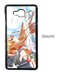 Sword Art Online Couple O0914 Casing Custom Hardcase Xiaomi Redmi 2 Case Cover