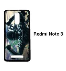 Sword Art Online Fight For Your Freedom O0911 Casing Custom Hardcase Xiaomi Redmi Note 3 Case Cover
