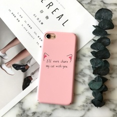 SZYHOME Ponsel Case untuk Apple IPhone 8 dengan Plastik Berkualitas Tinggi PC Ultra-tipis Hard Shell Lovely Kartun Covers XC-Intl