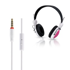 T-420 Kontrol MIC Wired Stereo HIFI Musik Komputer Headset PK-Intl