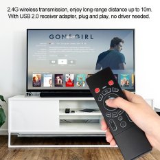T6 2.4 GHz 6-Axis Fly Air Mouse Wireless Keyboard W/Touchpad Colorful Backlight Handheld Remote Control IR Belajar untuk Smart TV Android TV BOX Laptop PC-Intl