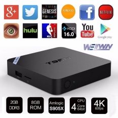 T95n-mini TV Box S905 Quad-core 2g + 8g Android 5.1 Kodi 16.0 4 K 4.0 Wifi /Internet HD Fully Loaded Wifi TV Pemutar Media Smart TV Box-Intl