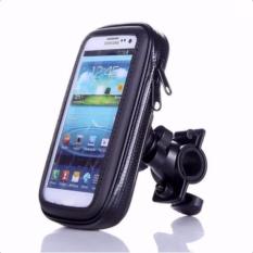 TAK MAU KALAH..!! HOLDER SEPEDA Waterproof Case SIZE BESAR MAX HP 5.5 Inch.