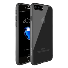 MEMBAWA PENGGEMAR Slim Series TPU & PC Phone Case untuk IPhone 7 Plus (Hitam)