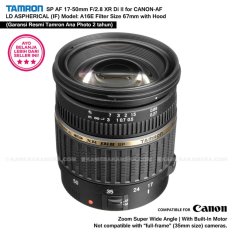 TAMRON SP AF 17-50mm F/2.8 XR Di II LD ASPHERICAL (IF) Model: A16E for CANON-AF (Garansi Resmi Ana Photo 2 tahun)