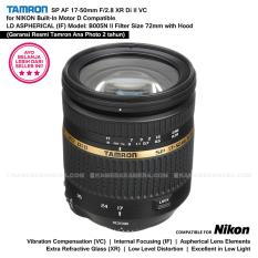 TAMRON SP AF 17-50mm F/2.8 XR Di II VC for NIKON Built-In Motor D Compatible LD ASPHERICAL (IF) Model: B005N II with Lens Hood (Garansi Resmi Tamron Ana Photo 2 tahun)
