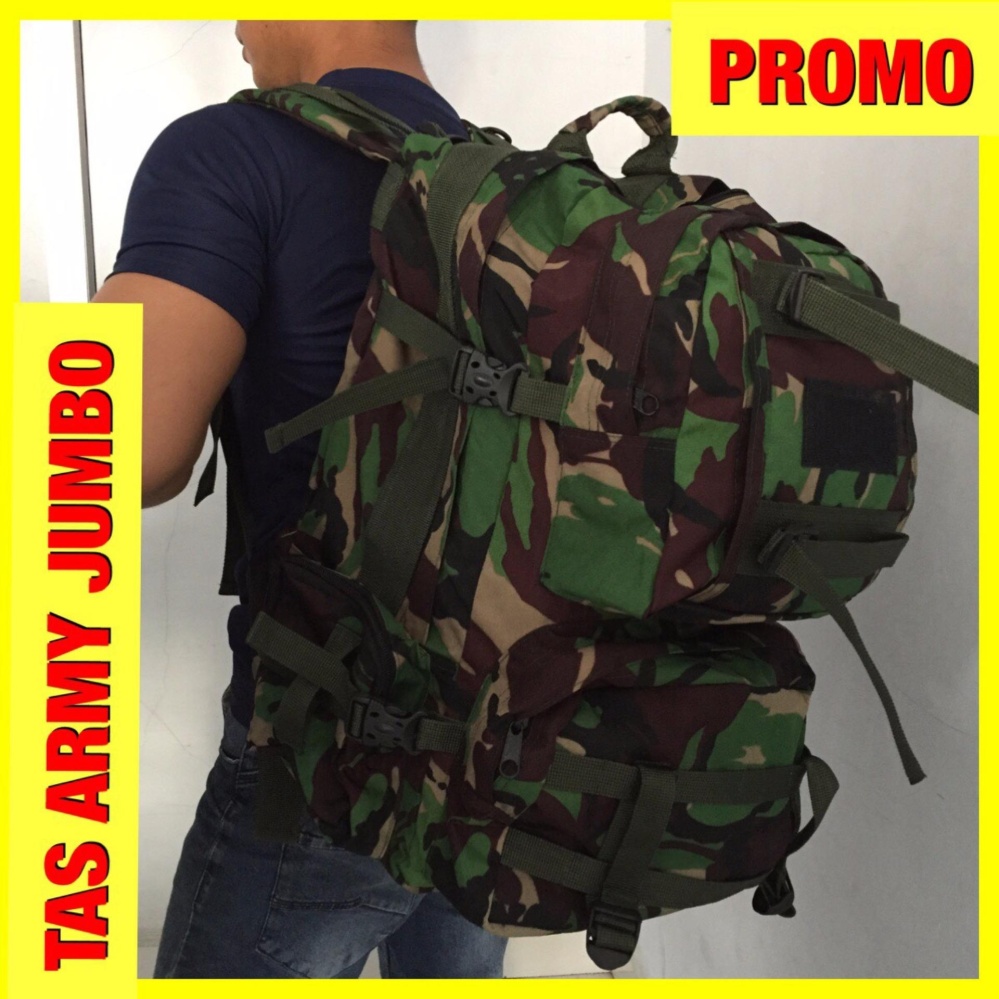Tas Army Tactical Loreng Ransel Jumbo Z0155A