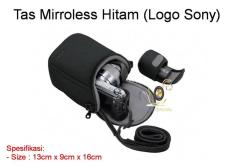 Tas Mirrorless Sony Hitam + Free 1 Tas Kecil Untuk Batere / Memory