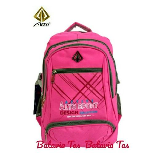 Tas Ransel Alto Back to School BAT-8B + Waterproof Raincover