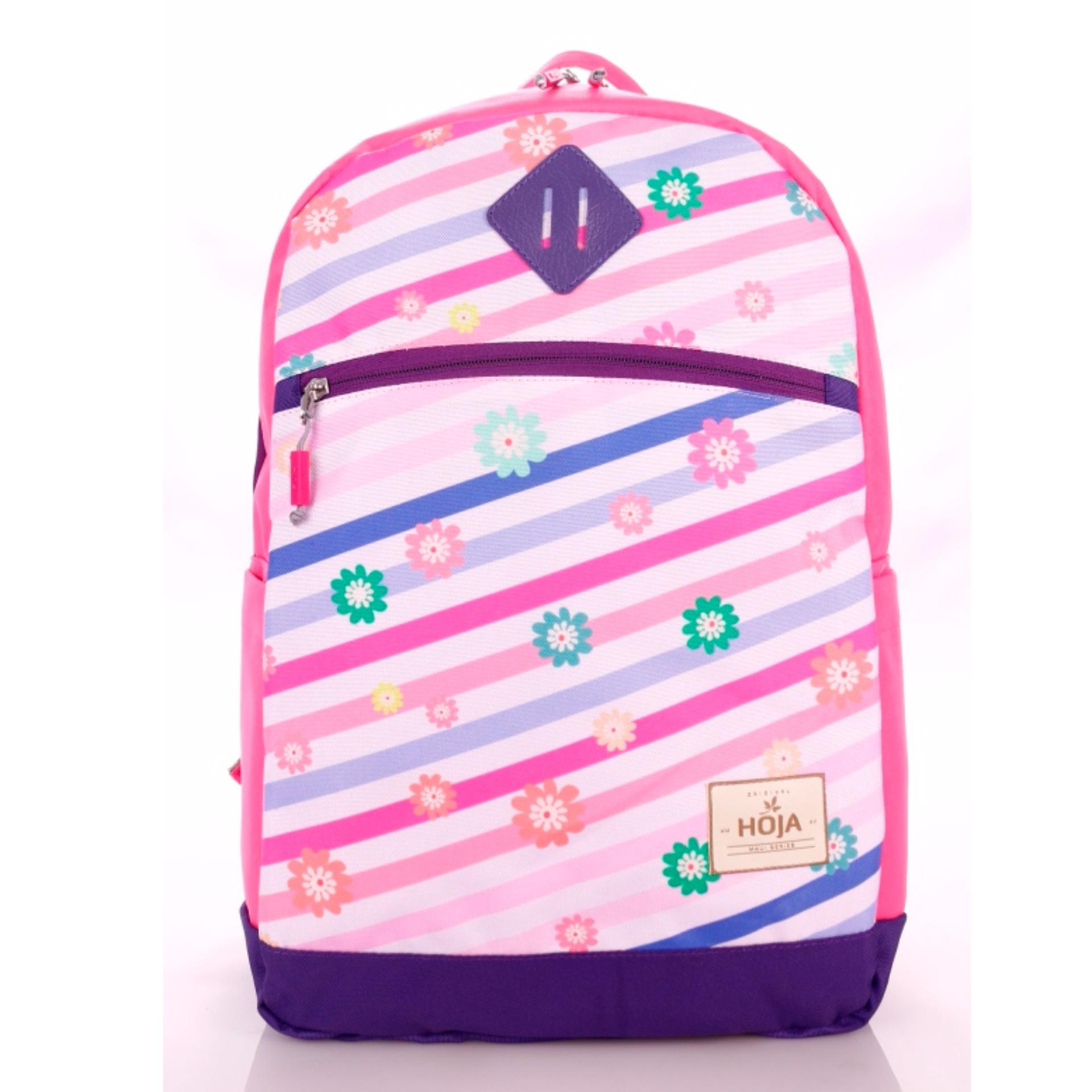 Tas Ransel Laptop Punggung Sekolah Backpack Anak Wanita FREE Rain Cover - HOJA Allegra