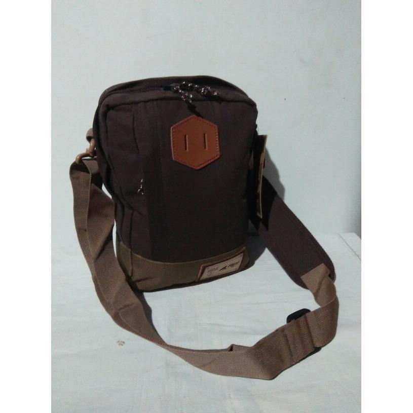 Tas slempang rei HAGEN T25xP19xL8cm coklat