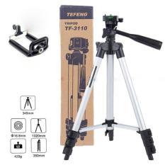 Tefeng Tripod TF-3110 - For Smartphone - handycam - Pocket Camera + Free Holder U