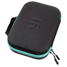 Teiton Hard Case Carrying Case for Xiaomi Yi Action Camera Organizer Bag Holder Protective Lindungi Kamera Tempat Menaruh Perlengkapan Aksesoris Xiao Mi Design Portable Hardcase Cover Casing Material PU 100% Terlindungi Resleting Tidak Mudah Rusak Dapat M