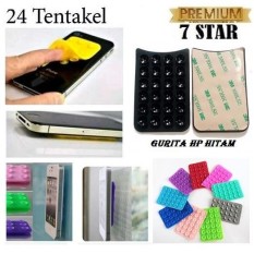 Tempelan Belakang HP Stand Holder Gurita 24 Tentakel Perekat Handphone For Universal Smartphone