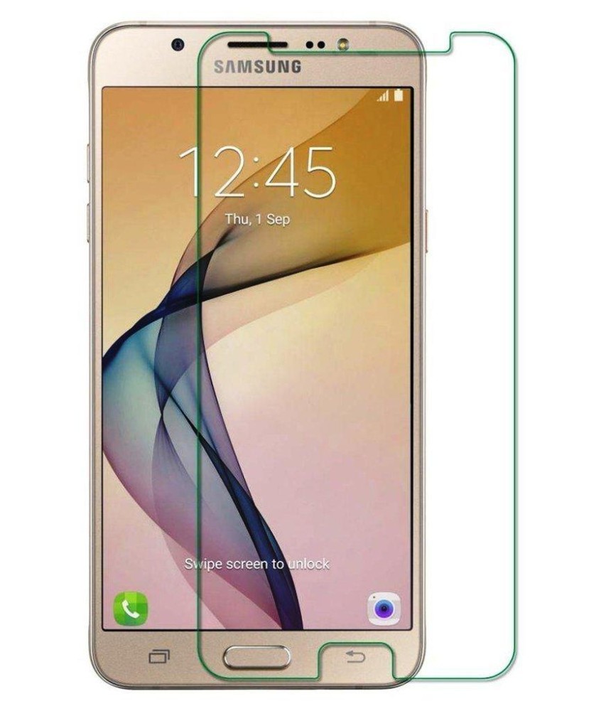 Vn Samsung Galaxy J7+ Plus / C8 / 4G LTE / Duos Tempered Glass 9H Screen Protector 0.32mm - Transparan