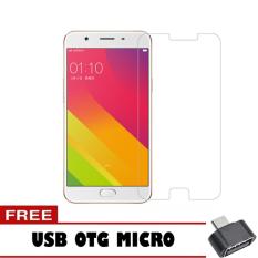 Tempered Glass For Oppo F1s Ultra Screen Protector + Free Usb OTG