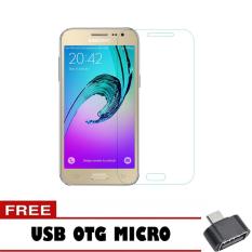 Tempered Glass For Samsung Galaxy J2 Prime Ultra Screen Protector + Free Usb OTG