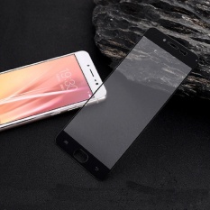 Tempered Glass For Temper Vivo V5S 9H Full Screen Black Screen Anti Gores Kaca / Screen Guard / Screen Protection / Temper Glass / Pelindung Layar Kaca Vivo V5S / Depan Only / Full Cover Depan - Black / Hitam