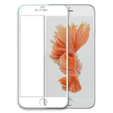 Tempered Glass Full Screen For iPhone 6 Plus / iPhone 6s Plus Screen Anti Gores Kaca / Screen Guard / Screen Protection / Temper Glass / Pelindung Layar Kaca iPhone 6Plus / iPhone 6s Plus Depan Only - Putih