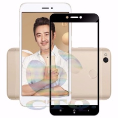 Tempered Glass Full Screen Black For Xiaomi Redmi 4X 9H Screen Anti Gores Kaca / Screen Guard / Screen Protection / Temper Glass / Pelindung Layar Kaca Xiaomi Redmi 4X / Depan Only - Black / Hitam