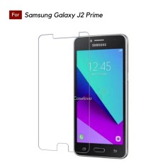 Tempered Glass Screen Protector Anti Gores Kaca Samsung Galaxy J2 Prime / SM-GM32 - Clear