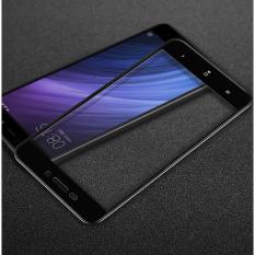Tempered Glass Screen Protector / Anti Gores Kaca Xiaomi Redmi 4A - Hitam