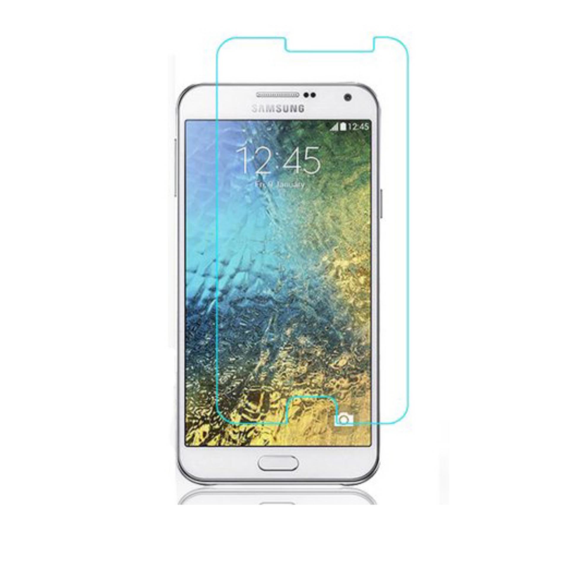 Vn Samsung Galaxy J7 (2015) / J700 / 4G LTE / Duos Tempered Glass 9H Screen Protector 0.32mm - Anti Crash Film - Bening Transparan
