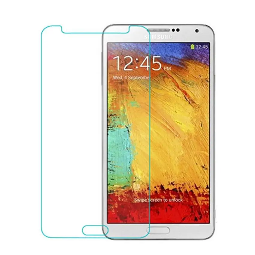 Vn Samsung Galaxy Note 3 / LTE / Duos / N9000 / N9005 / N9002 Tempered Glass 9H Screen Protector 0.32mm - Transparan