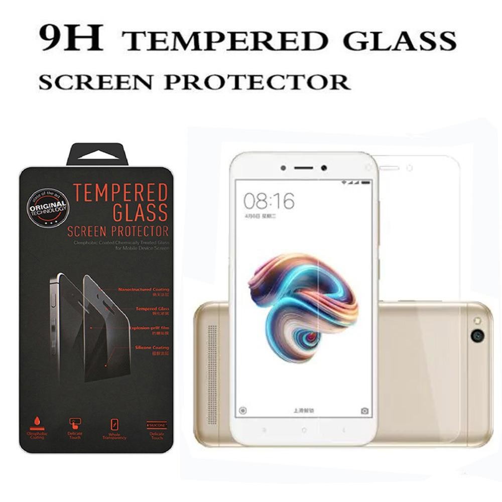 Tempered Glass Xiaomi Redmi 5A Ukuran 5.0 Inch Temper Anti Gores Kaca 9H / Pelindung Layar / Temper Xiaomi Redmi 5A / Screen Guard / Screen Protection / Anti Gores Kaca Xiaomi Redmi5A - Transparant