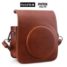 TERBARU Fujifilm Kamera Instax Mini 70 Camera Leather BAG Hanya Tas Saja