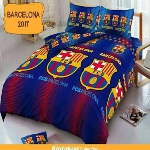 Terbaru Sprei Bonita Barca No.1 King 180 Seprai Sprai Sepray Barcelona