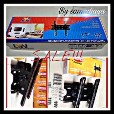 TERLARIS Bracket Tv Led Braket Tv Lcd Breket Tv 14-37 Inchi Vesa 200mm Universall TOKO RISBAS