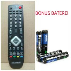 TERLARIS REMOT REMOTE TV POLYTRON LCD TOKO RISBAS