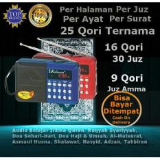 Termurah! Speaker Portable Murottal Al Quran Alquran 25 Qori Radio Model