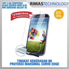 Termurah !! Zilla 2.5D Tempered Glass Curved Edge 9H 0.26mm for Samsung Galaxy S4 / GT-i9500 - Anti Gores Screen Guard Pelindung Layar Ponsel Hp Smartphone 0.26 Mm
