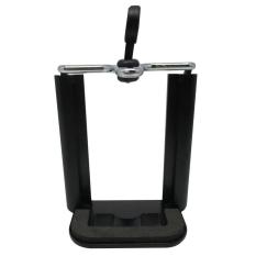 Termurah !! Universal Clamp For Smartphone With 0.25 Inch Screw Hole Medium - Sc-M - Black Hitam - 0.25inch Holder Ringan Simple Penyangga Hp Mini Kamera Camera 5.5 - 8.5 Cm
