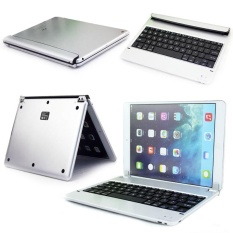 Tipis Smart Cover Nirkabel Stan Keyboard Bluetooth For IPad 6 Air 2
