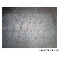 Third Party Background Studio Abstrak 2, 5 x 3M Batik Biru Keabu - abuan