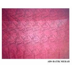 Third Party Background Studio Abstrak 2, 5 x 3M Batik Merah