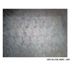Third Party Background Studio Abstrak 2.5 x 3M Batik Biru Keabu-abuan