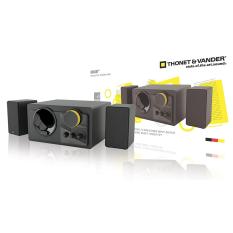 Thonet & Vander Speaker Grub 2.1 - 48 Watt - Hitam