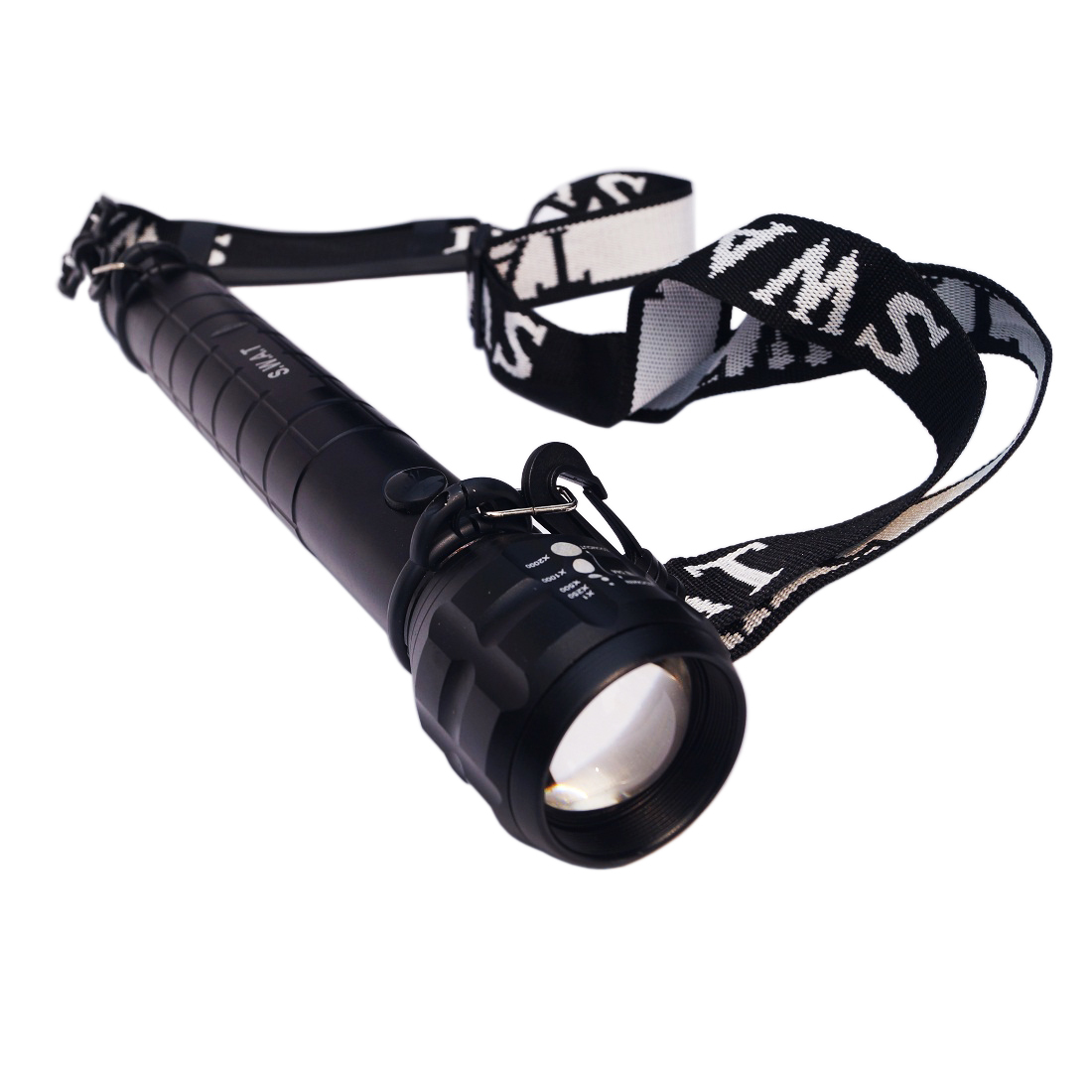 Tigaduasatu - Senter Swat Besar SX1301 Rechargeable - Hitam