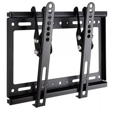 Tilting TV Wall Mount Bracket Low Profile untuk Paling 14-42 Inch Hingga VESA 200x200 Universal 4 K HD LED LCD Plasma Vizio Sony LG Outdoor 32 36 40 42 Inch Smart TV Wall Mount Bracket Swivel Beban 55lbs-Intl