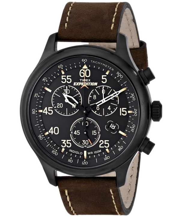 Timex Men's Bidang Chronograph Menonton-Internasional