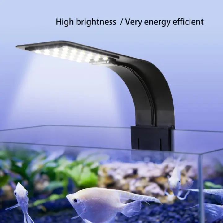 Tinggi Kecerahan Led Aquarium Light Tanaman Tumbuh Tangki Ikan