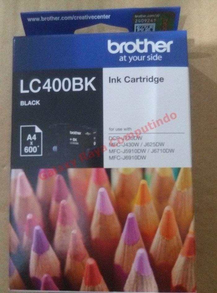 Tinta Brother LC400BK Black