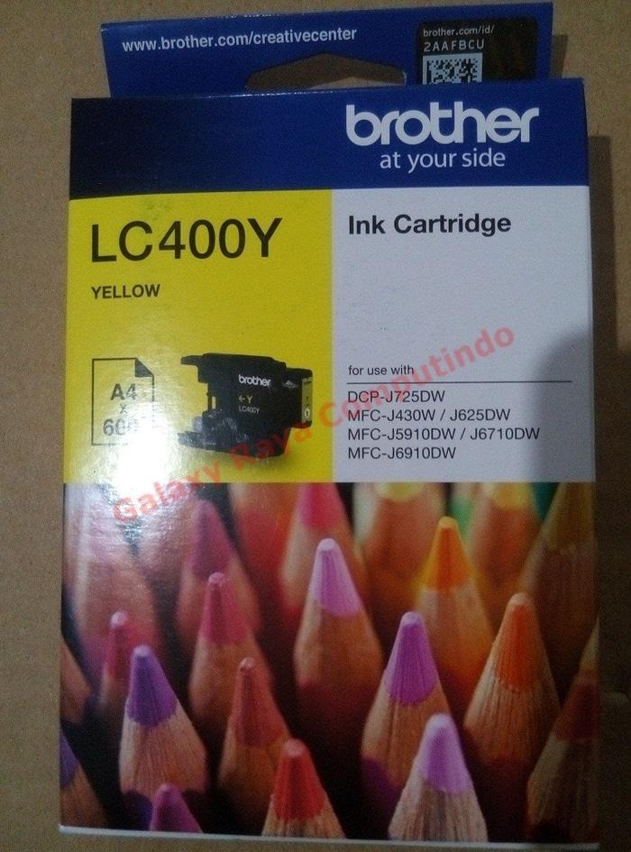 Tinta Brother LC400Y Yellow