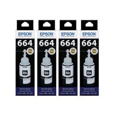 Tinta EPSON T6641 Black ( 4 Botol ) for L120 L220 L360 L385 L380