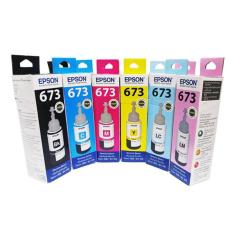 Tinta EPSON T673 series (Full Set 6 botol ) for Epson L800 L805 L850 L1800